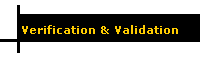 Verification & Validation